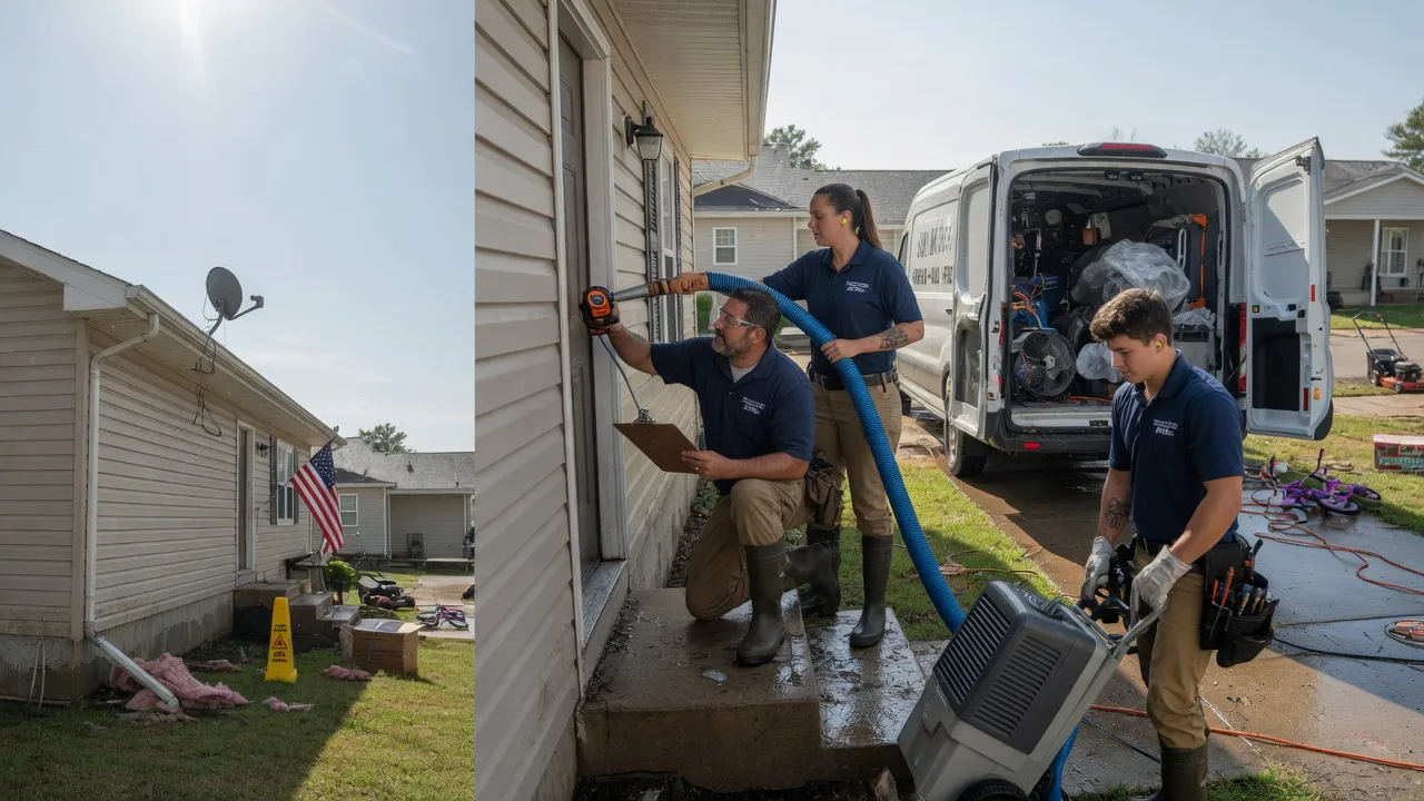 Ceiling Water Damage Restoration in Edmonson, TX near me