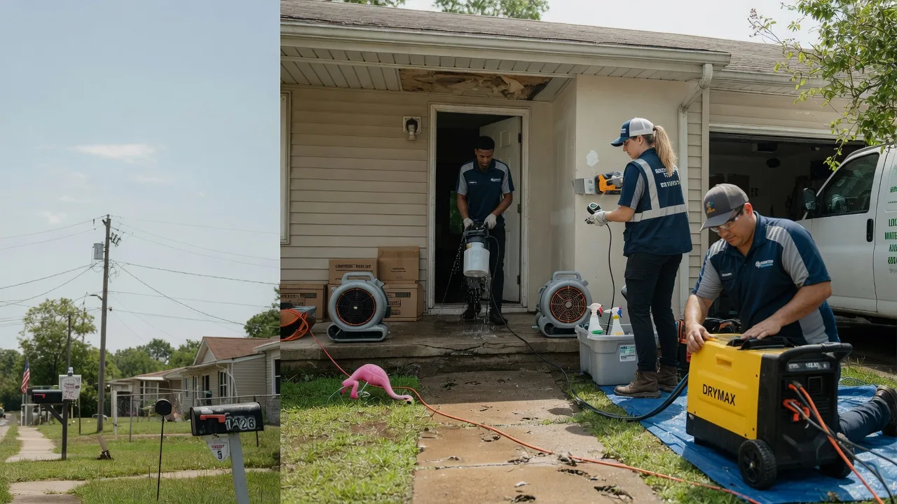 Storm Damage Water Removal in Edmonson, TX near me